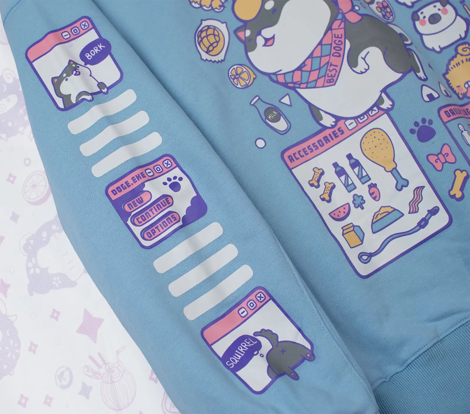 Dog Tamagotchi Game Sweater